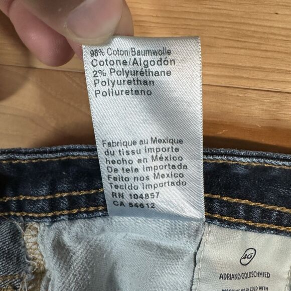 AG Adriano Goldschmied The Everett Slim Straight Jeans Mens 30x34 Blue Denim Men - Picture 6 of 11